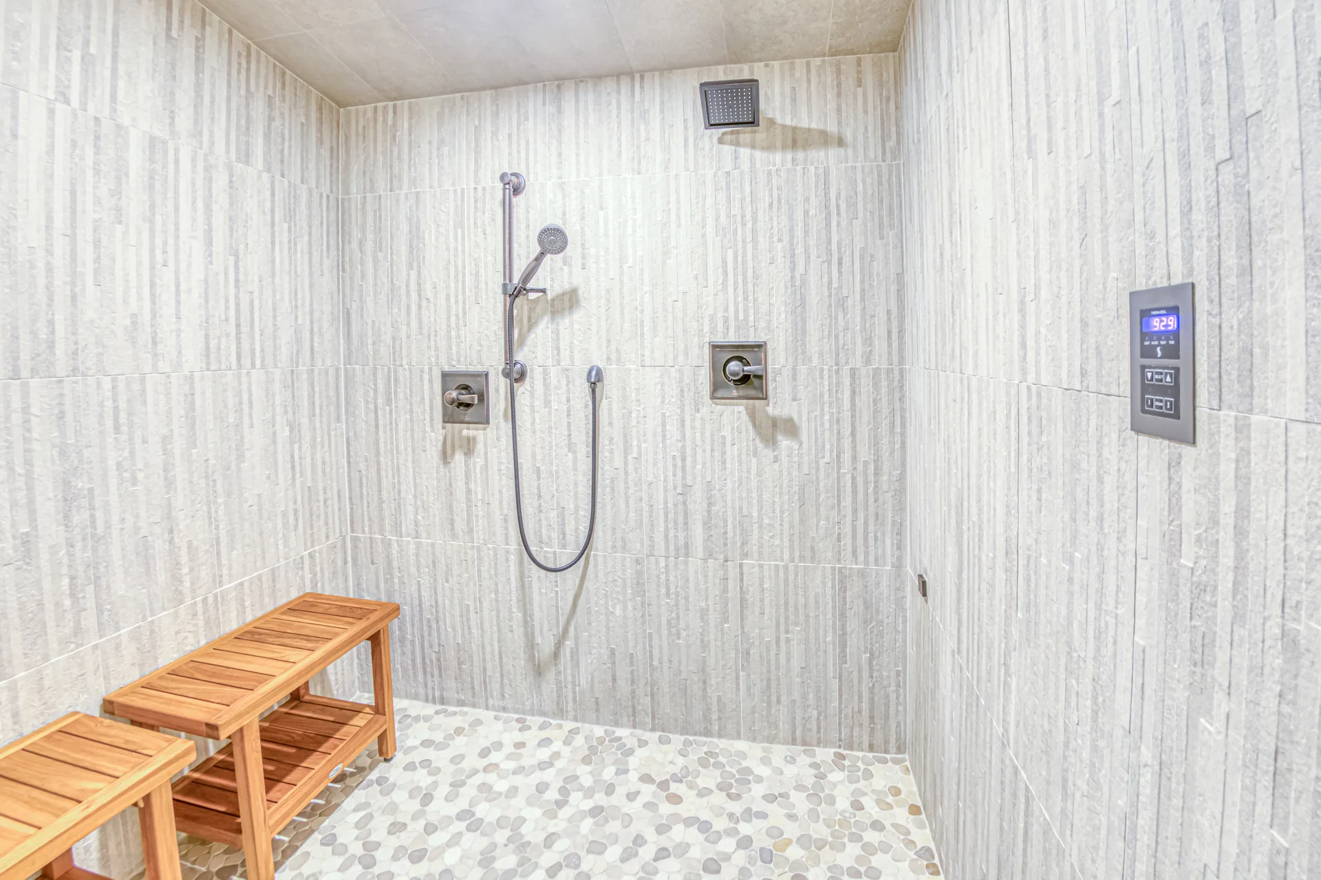 The aromatic steam shower at Avalon Salon & Spa's day spa in Bend